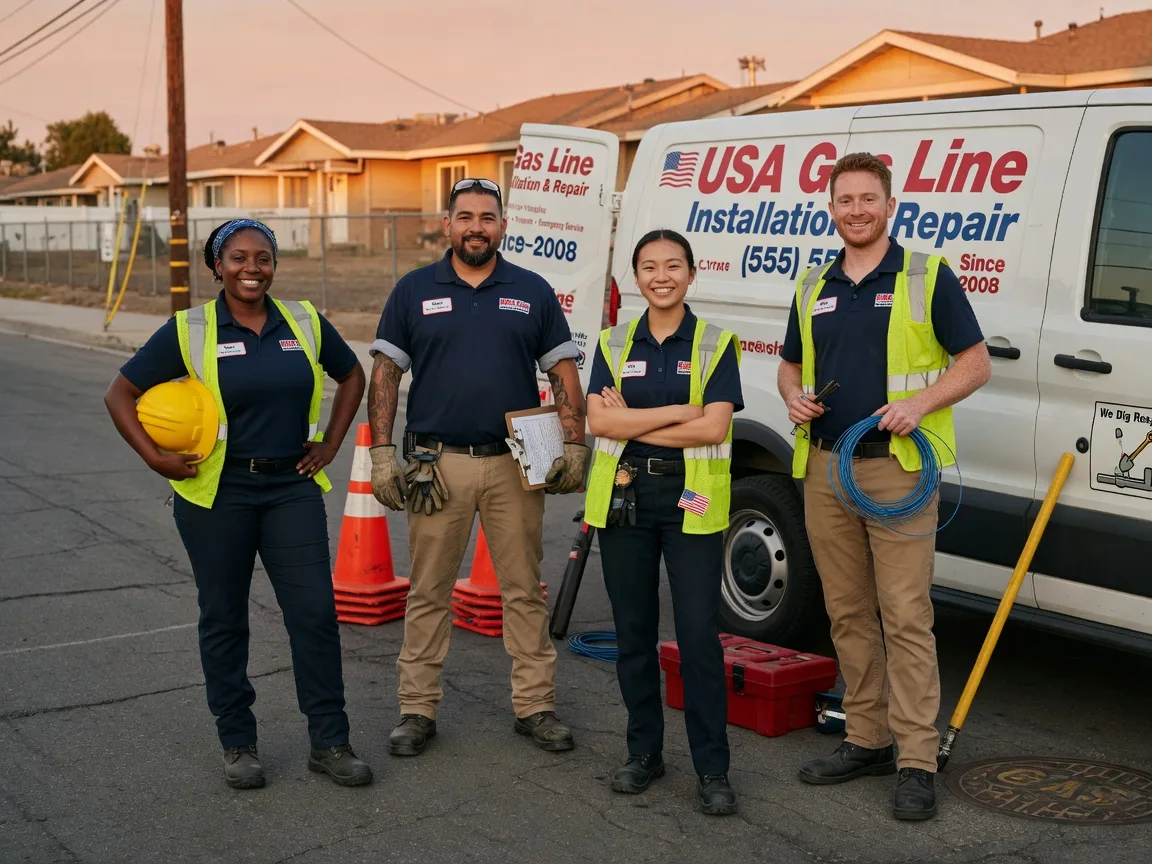 Gas Line Installation company in Elizabethtown, NC